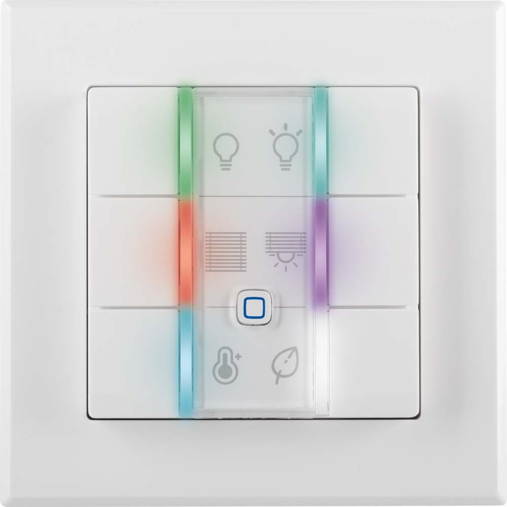 619543-2_HmIPW-Wandtaster-6fach-V_154288A0 jpg - Produktbild Vorderseite 619543-2_HmIPW-Wandtaster-6fach-V_154288A0 jpg - Produktbild Vorderseite